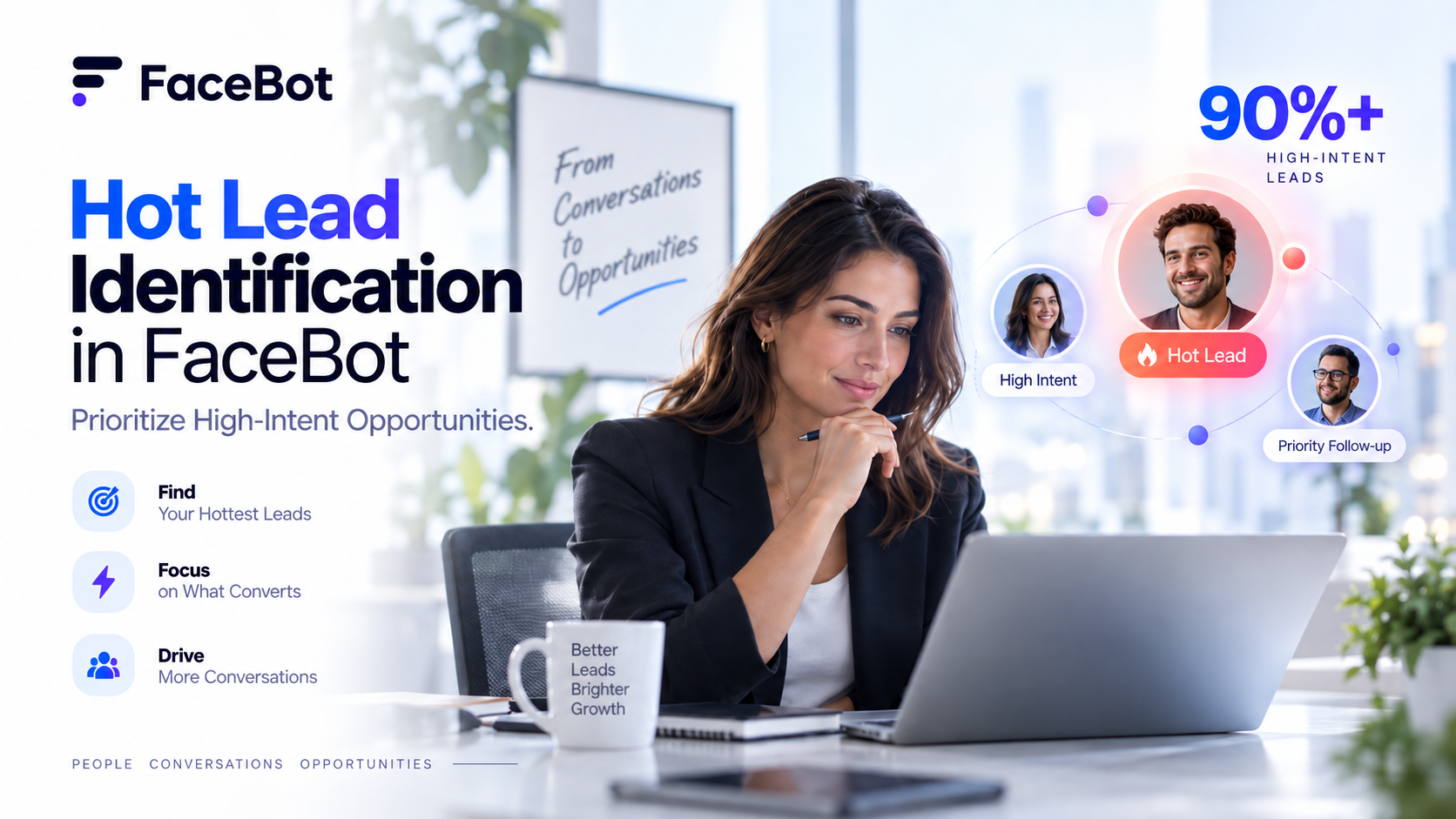 Hot Lead Identification in FaceBot: Find High-Intent Leads Faster
